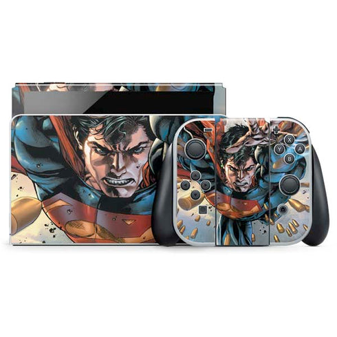 DC Comics Superman Adventures of Superman #3 Art by Stephen Segovia Nintendo Switch OLED (2021) Skin